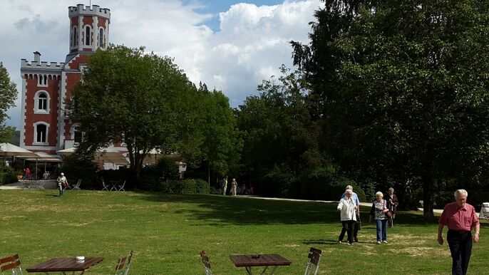 Spaziergang im Freigelände